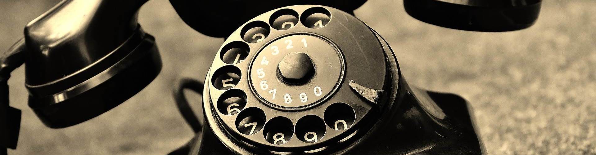 Symbolbild historisches Telefon
